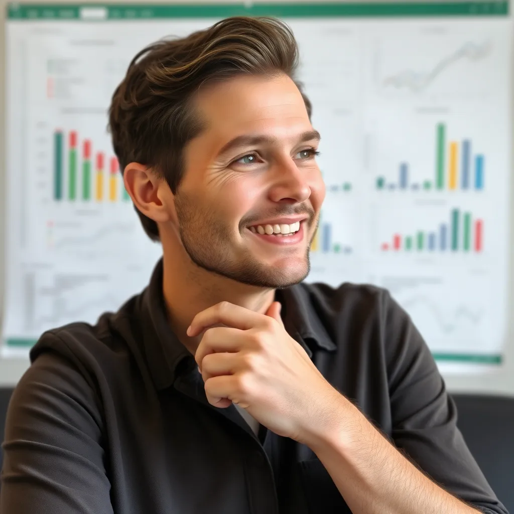 Verkoopanalyse dashboard in Excel met trendlijnen en regionale vergelijkingen