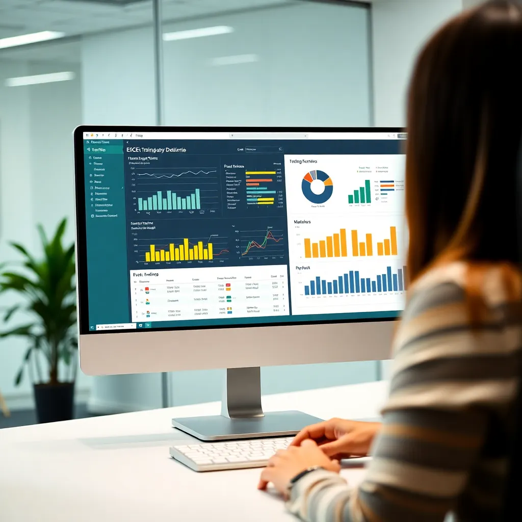 Professioneel dashboard in Excel met grafieken en KPI's
