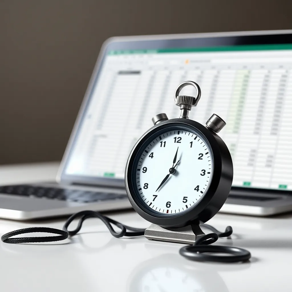 Icoon van een stopwatch die tijdsbesparing representeert