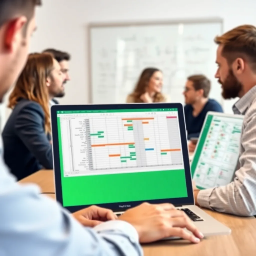 Persoon die Excel formules gebruikt voor Nederlandse bedrijfsanalyse